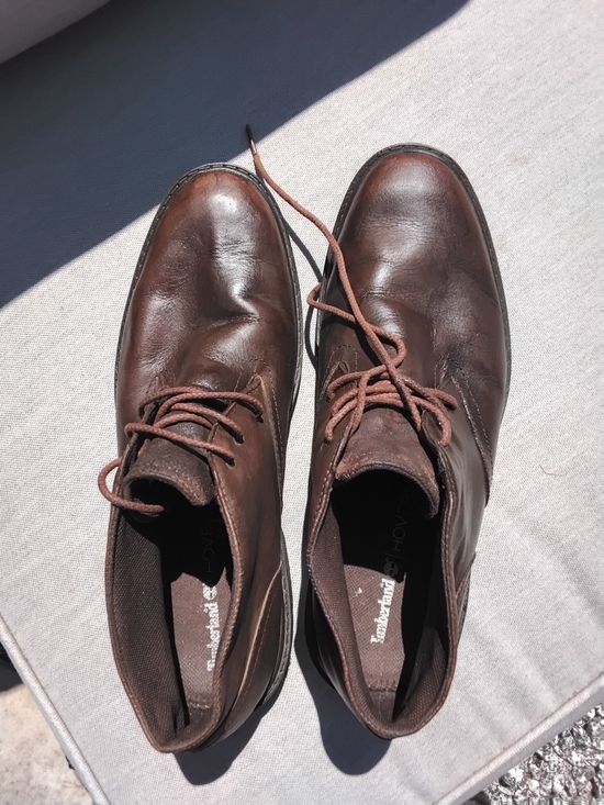 Timberland Dark Brown Leather Waterproof Chukka 9.5 main image 6